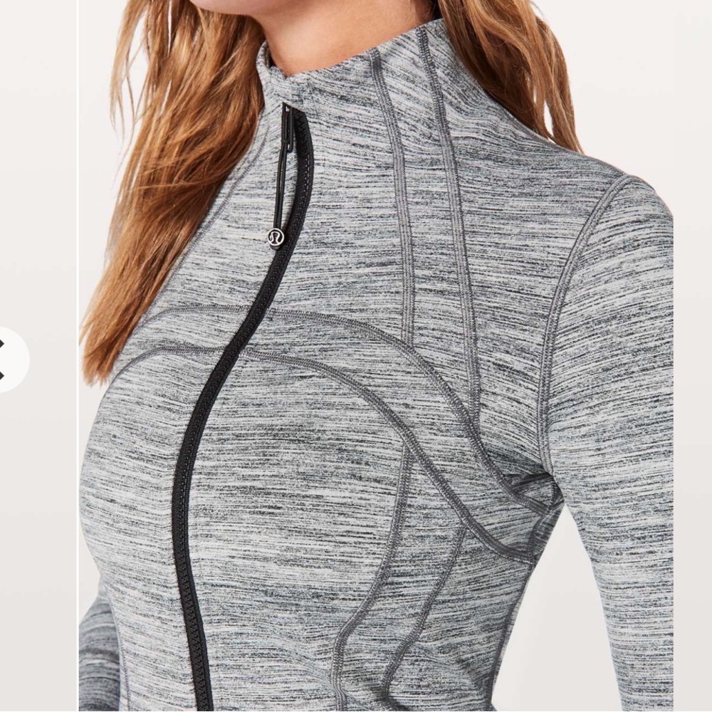 NWOT Lululemon Define Jacket
Inverted Space Dye Camo Seal Grey Deep Coal Size: 4 - Picture 2 of 8